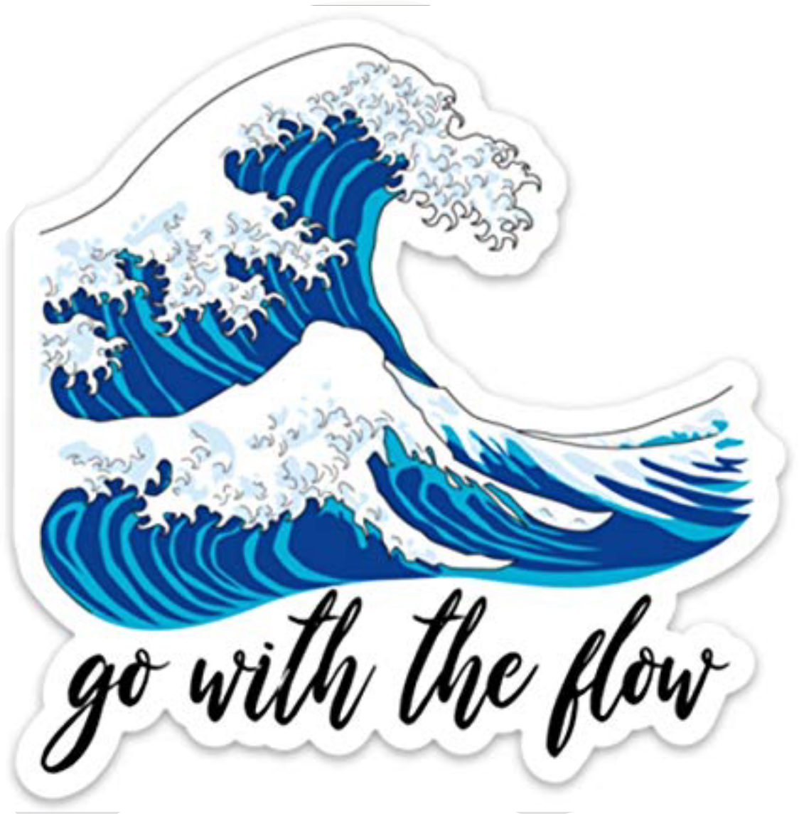 scwaves waves wave gowiththeflow sticker by emilyychang