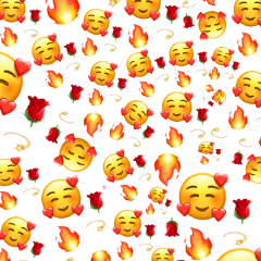 flame fire mooncrown emojicrown pixel freetoedit