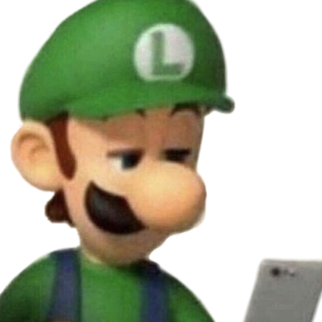 Luigi Wow You Just Posted Cringe Sticker By Guanajo