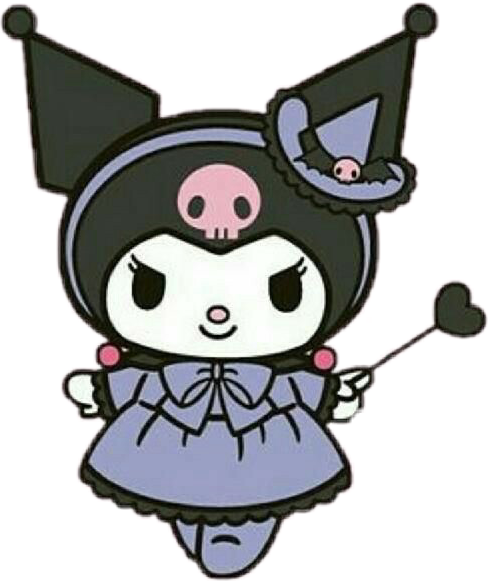 Mymelody Kuromi Sanrio Sticker By Spookycute