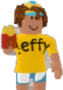 Roblox Jeffy Fries Sticker By Animationtronic