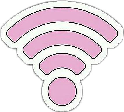 Pink Wifi Vsco Aesthetictumblr Sticker By Stickers