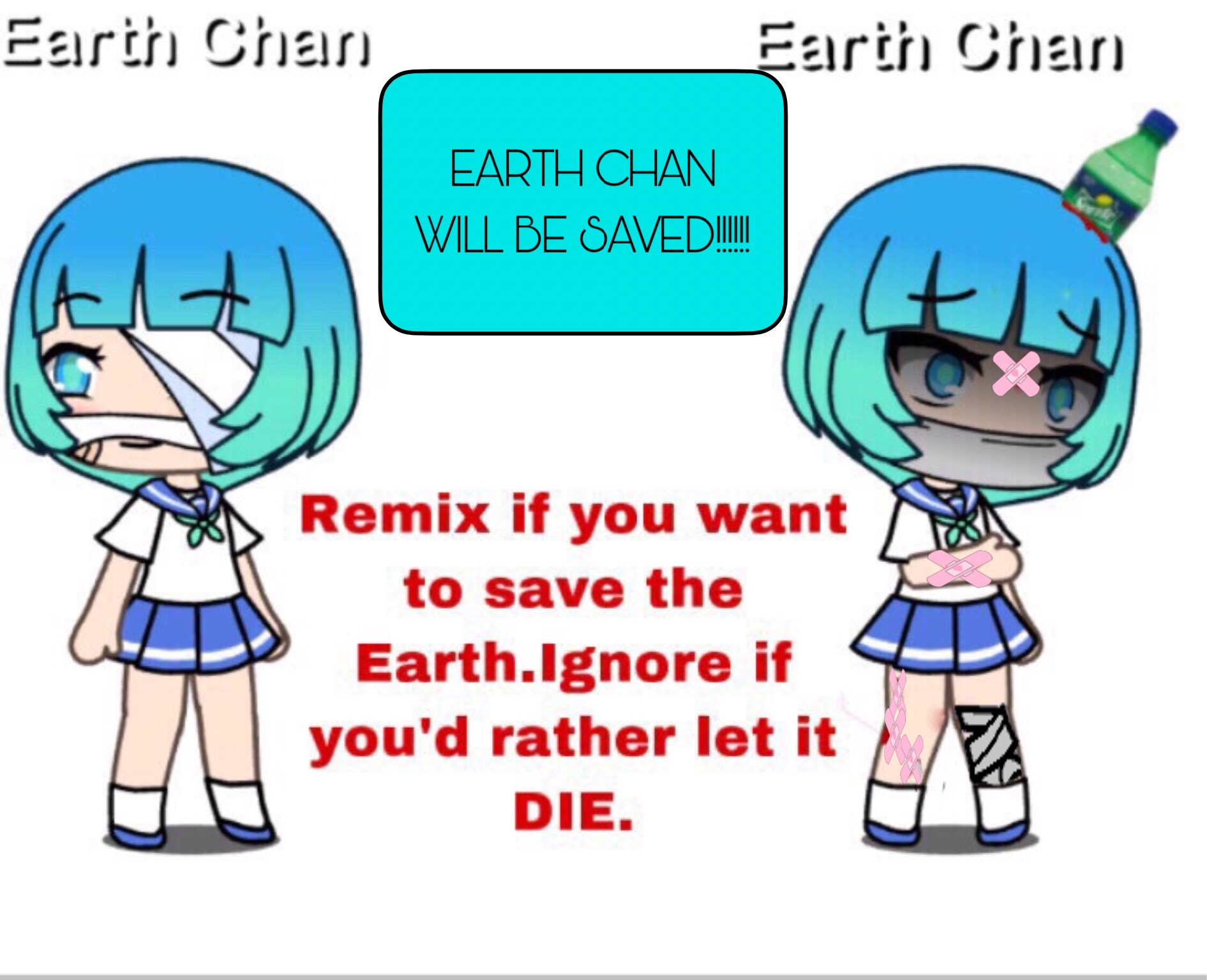 Let Earth Chan Live By No Littering No Throwing Garba Let Earth Chan Live By No Littering No Throwing Garba