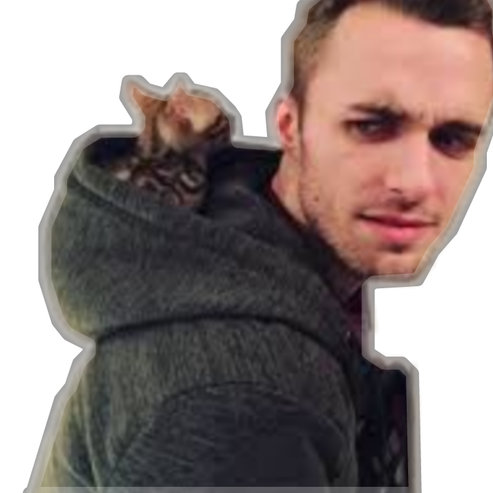 squeezie sticker by kelly picsart