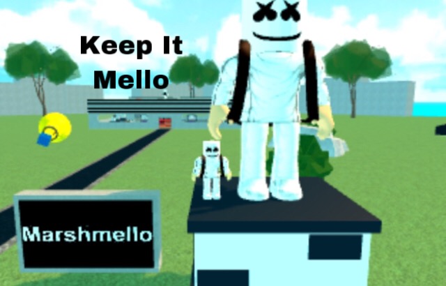 Marshmello Roblox Character
