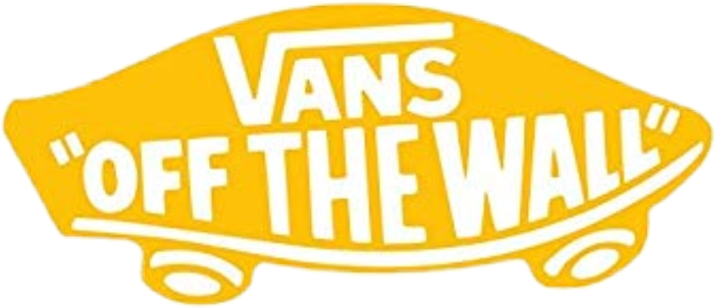 yellow vans sticker