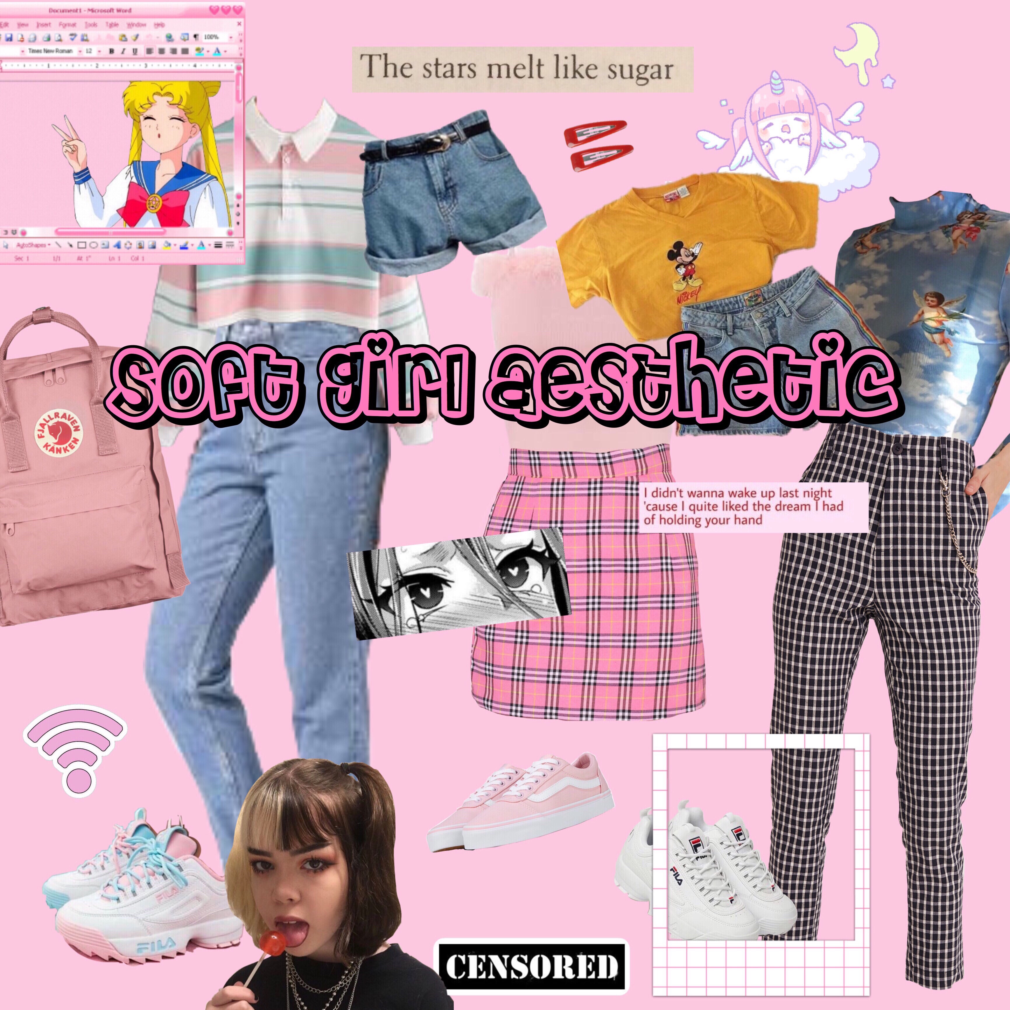 Soft Girl Aesthetic softgirl soft egirl egirls pink a
