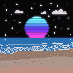 vaporwave vapor wave aesthetic pixel