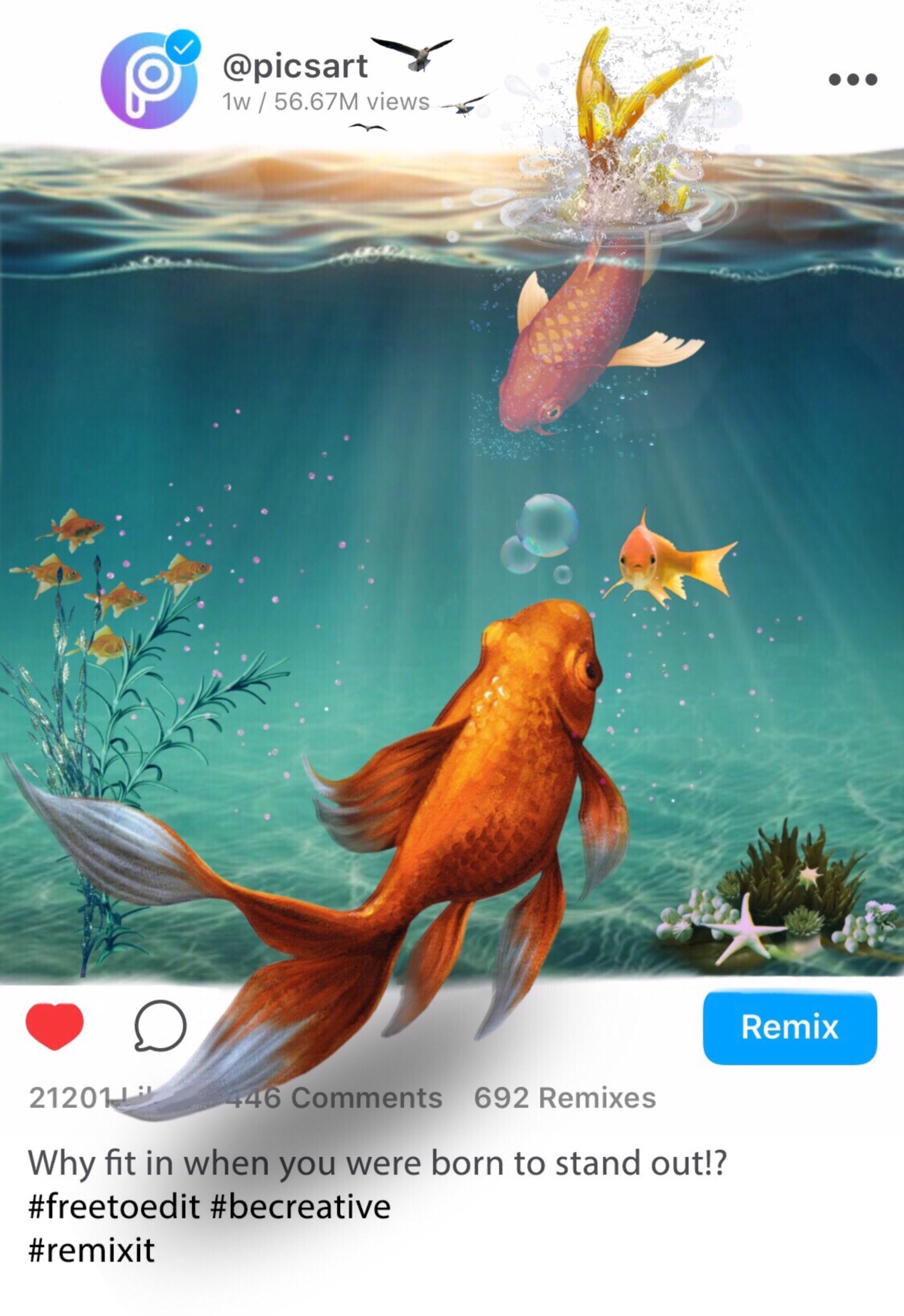 3D PicsArt Image Remix Challenge on Picsart