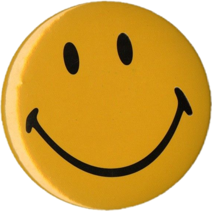 aesthetic tumblr yellow smile smiley face pin circle…