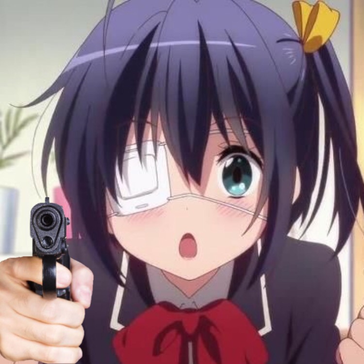 Anime Animegirl Gun Animememe By Suckadickk