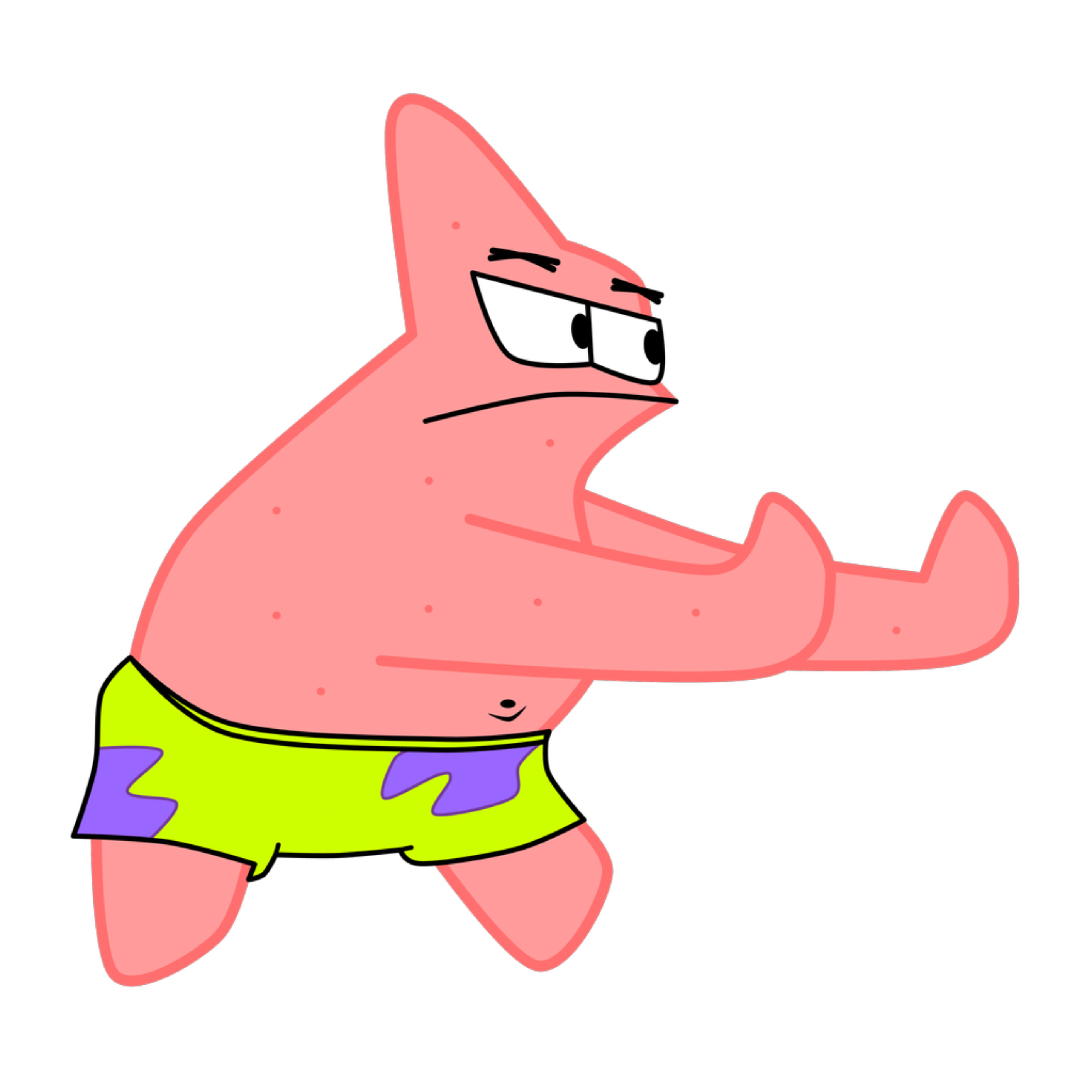 patrickstar sticker freetoedit sticker by @prince_nialler_