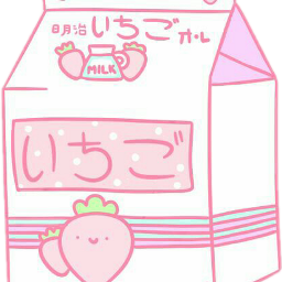 milk pink kawaii aesthetic tumblr