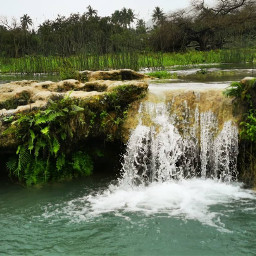 freetoedit salalah waterfalls green love
