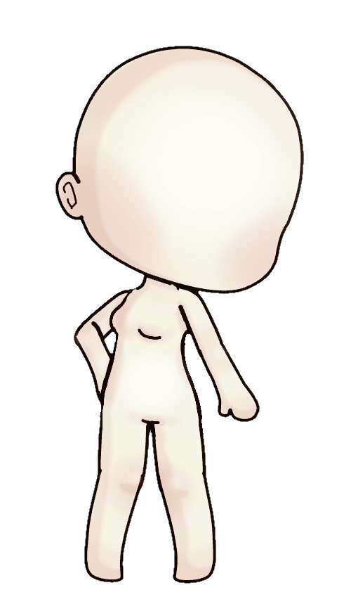 Featured image of post Body Base Transparent Gacha Life Body Parts Learn how to draw body base pictures using these outlines or print just for coloring