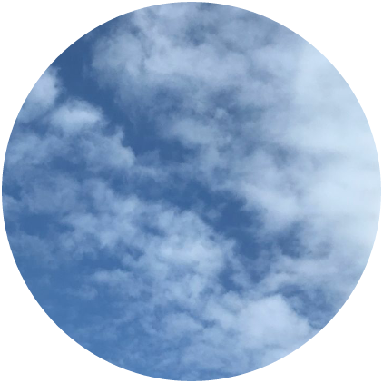 white blue clouds cloud background sticker by @quinctyz