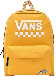 vans yellow checkered backpack