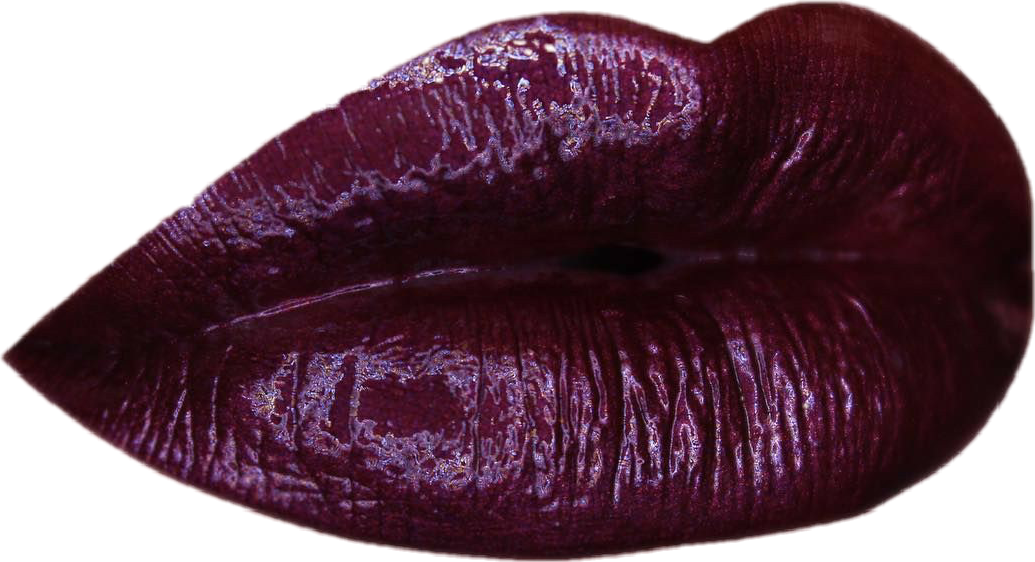 Lips Blacklips Darklips Purplelips Sticker By Donnabrock7