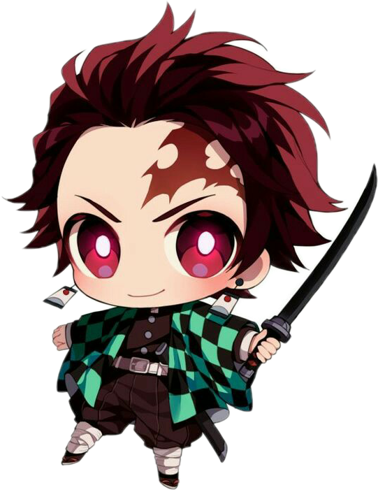 Kimetsunoyaiba Anime Chibi Tanjiro Cute Tanjiro Chibi Hd Png Images For ...