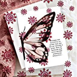 freetoedit text butterfly card message wings blanket srcsunnybackground sunnybackground