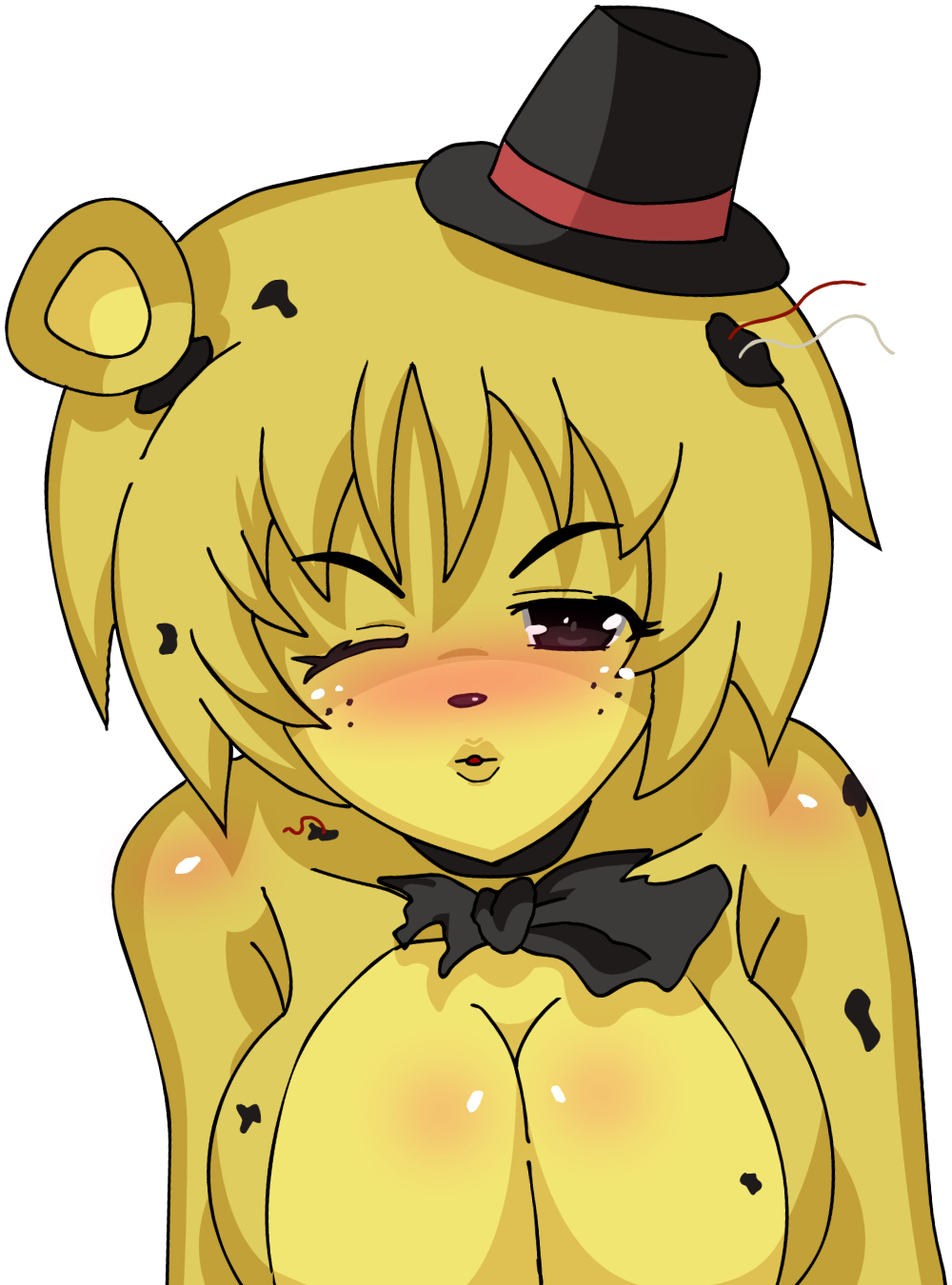 This visual is about goldenfreddy fnia freetoedit #goldenfreddy #fnia #free...