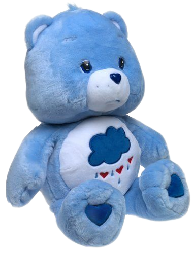 carebear cute bear teddybear blue sticker by @workofheartwoh