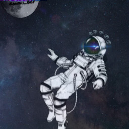 freetoedit galaxia spaceman space astronauta