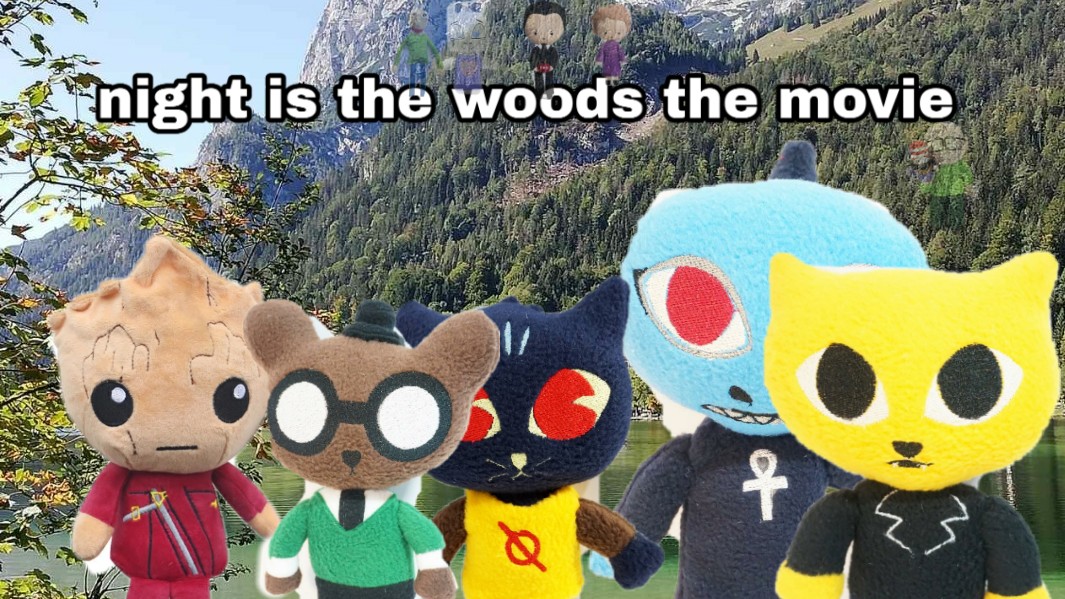 night in the woods plush