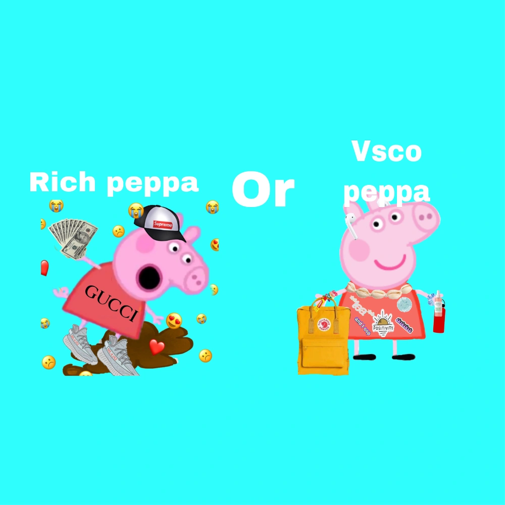 #freetoedit #vsco#rich#peppa