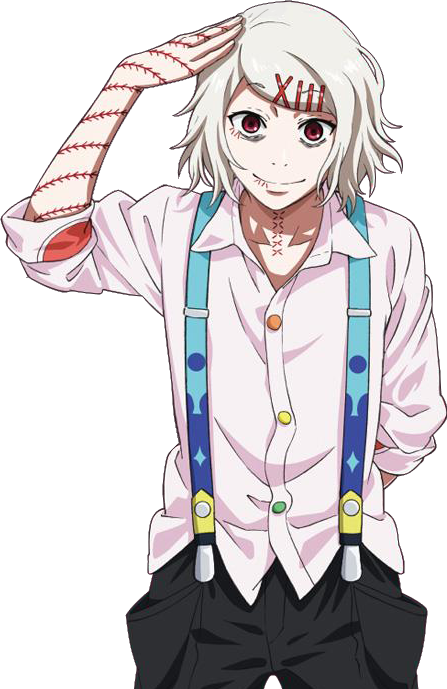 tokyoghoul suzuyajuuzou suzuya juuzou sticker by @kaedead0.
