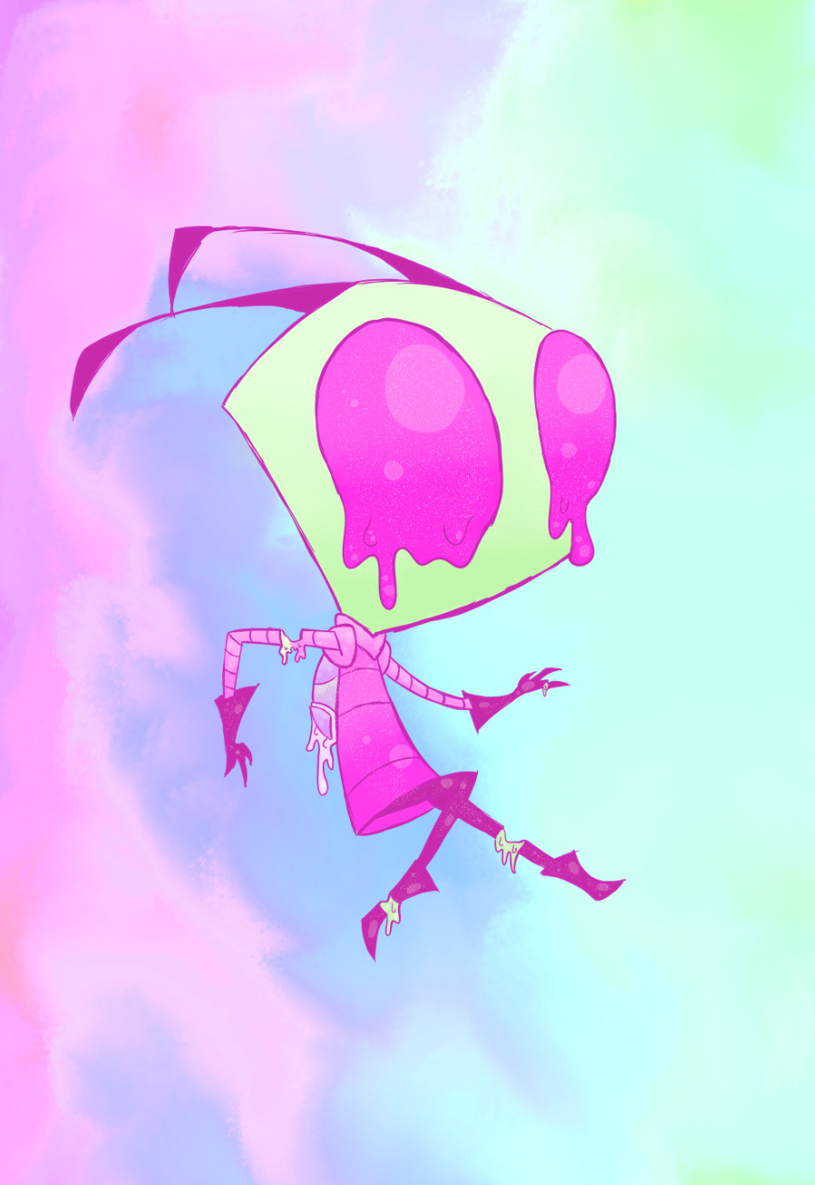 pastel invaderzim aesthetic image by @anxiousrunes.