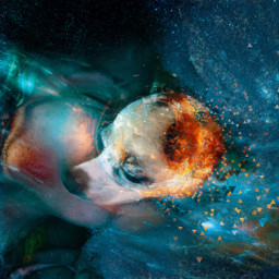 freetoedit interesting space spaceart dog