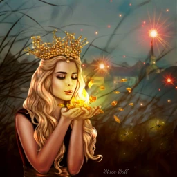 freetoedit light leaves fireflies queen ircwheatfield