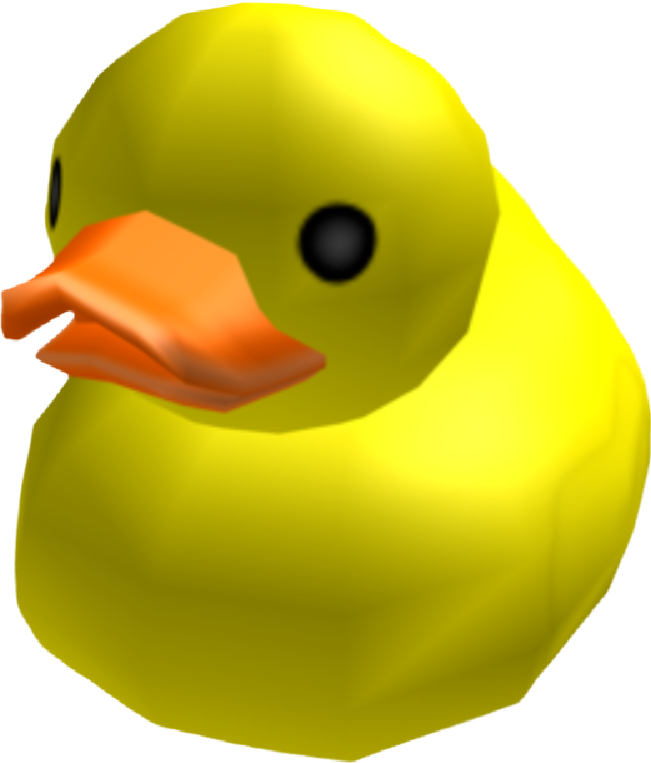 Duck Duckie Roblox Sticker By Britanny Lisalin - rubber duckie roblox