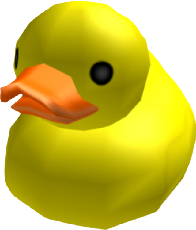 Duck Duckie Roblox Sticker By Britanny Lisalin