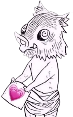 Kimetsunoyaiba Inosuke Sticker By Mariakunoichi99 Kimetsunoyaiba Inosuke Sticker By Mariakunoichi99
