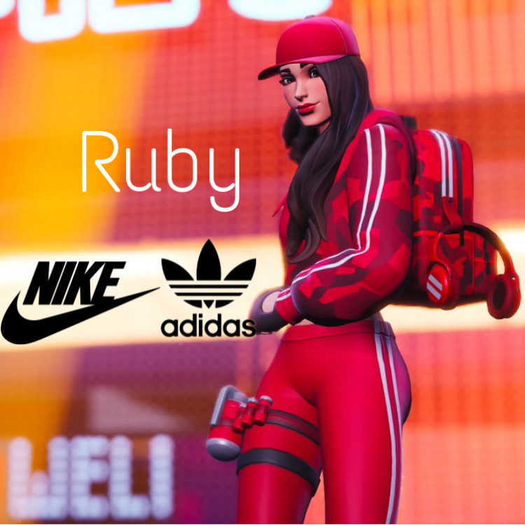 ãƒ•ã‚©ãƒ¼ãƒˆãƒŠã‚¤ãƒˆ Fortnite Ruby Adidasnike Image By Avocado