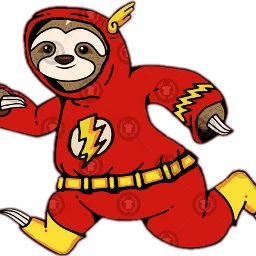 freetoedit sloth flash cool super scsloth