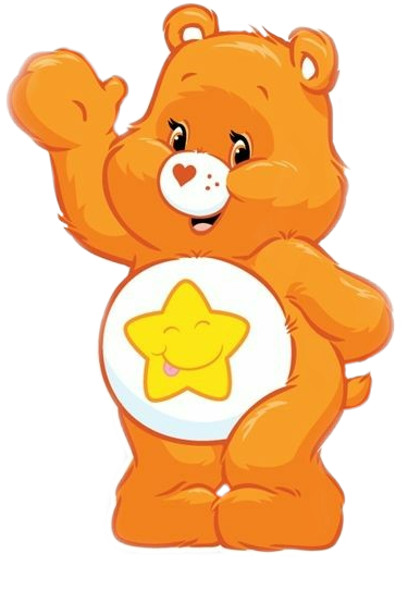 Carebear Caring Sharing Star Sticker By Aliciacoleman9 