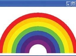 rainbowcore webcore kidcore popup rainbow