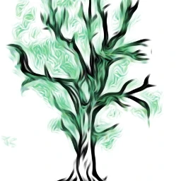 tree firetree drawing challenge dcalonelytree alonelytree