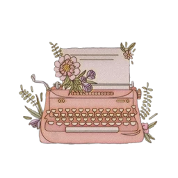 aestheticsticker aesthetic sticker typewriter flowers freetoedit sctypewriter