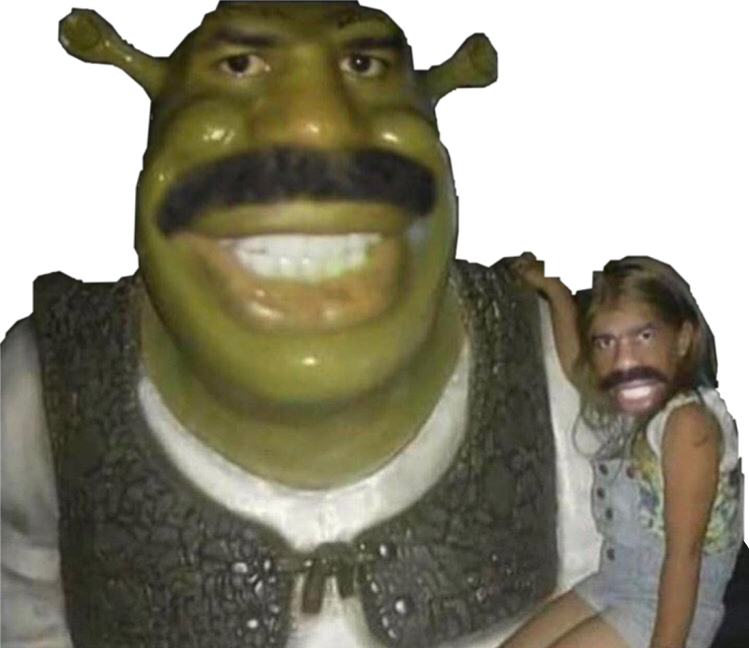 Shrek Meme PNG Transparent