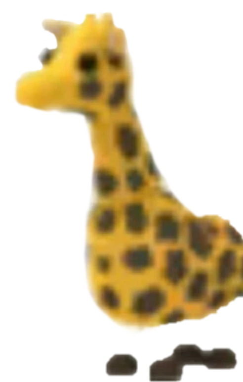 Adoptme Giraffe Sticker By Jenna