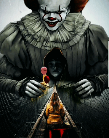wallpapers Scary Pennywise Gifs pennywise gif by angelovesjorge