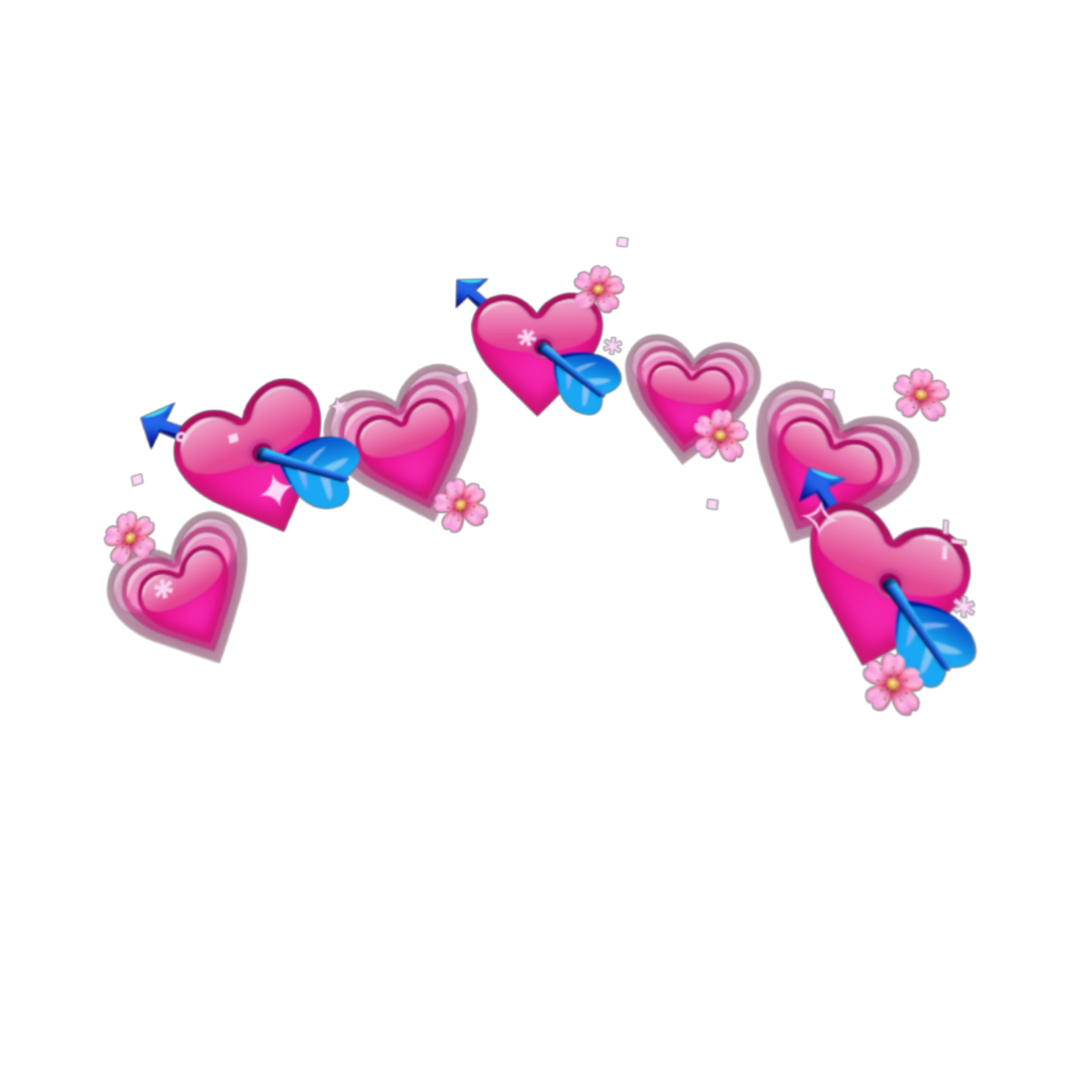 This visual is about heart crown cute pink emoji freetoedit ##heart #crown ...
