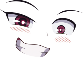 Cute illustration chibi anime cartoon boy girl happy smile face web sticker  icon mascot logo emote 15737556 Vector Art at Vecteezy