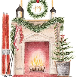 chimenea christmas navidad freetoedit scfireplace fireplace