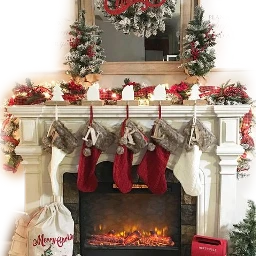 challenge fireplace christmasspirit feelingfestive pine freetoedit scfireplace