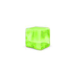 green icecubes emoji greenemoji freetoedit